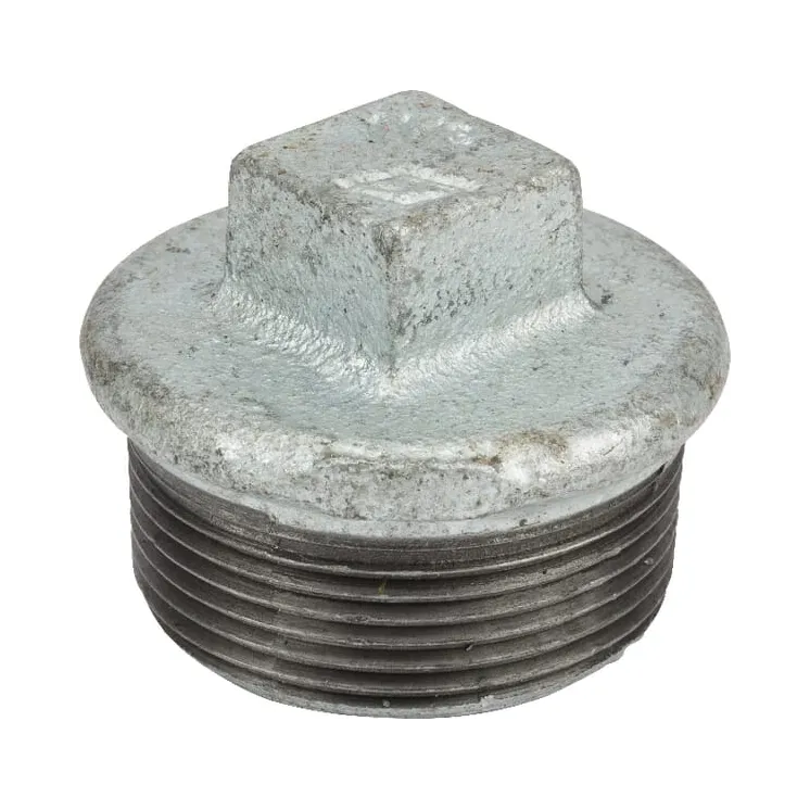 Plug galvanized male 1 1/2  FG290112 AGRALV