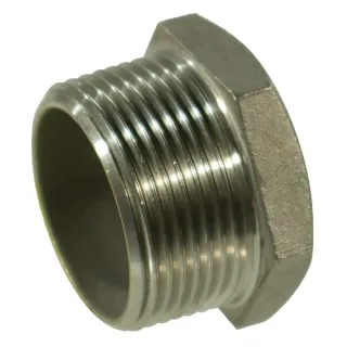 Hex. spraudnis S.S. M 1 1/2 FG292112RVS AGRALV