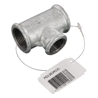 Tee zinc-plated 3/4x1/2  FG1303412L AGRALV