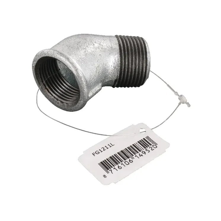 Elbow 45Â° female/male zn. 1  FG1211L AGRALV