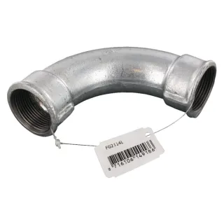 Bend 90Â° female zn. 1 1/4  FG2114L AGRALV