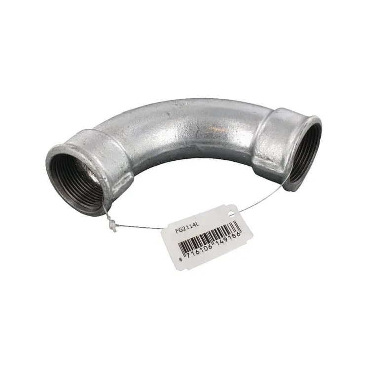 Bend 90Â° female zn. 1 1/4  FG2114L AGRALV