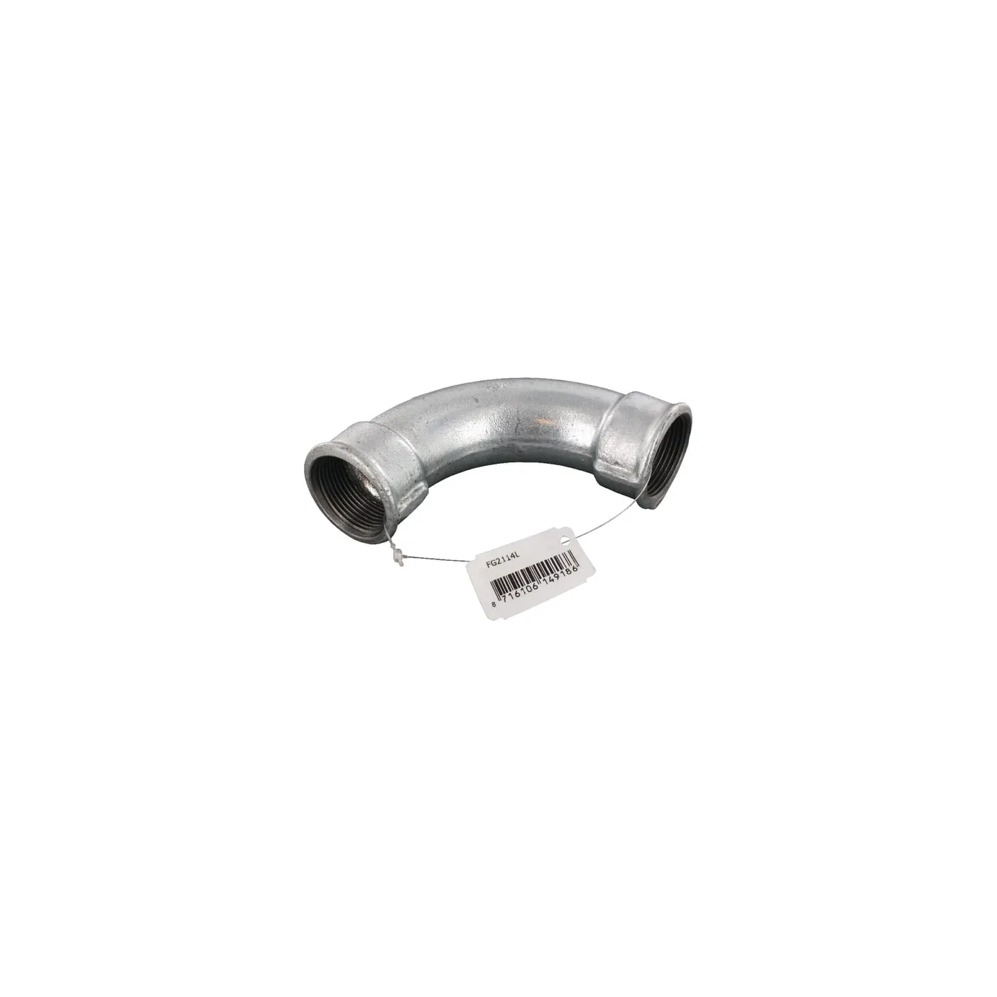 Bend 90Â° female zn. 1 1/4  FG2114L AGRALV