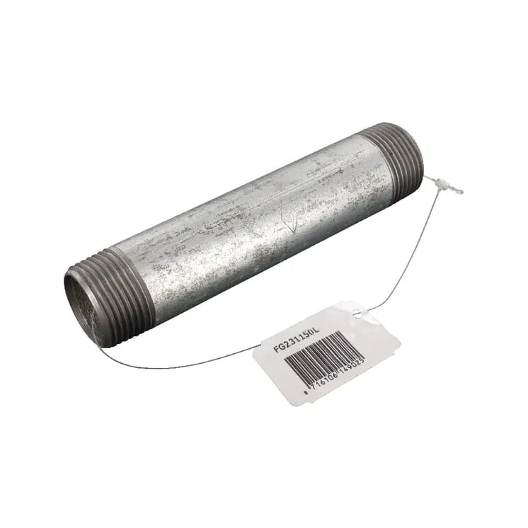 Caurules nipelis galv. 1x150mm FG231150L AGRALV