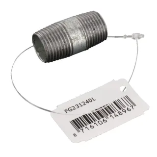 Pipe nipple galv. 1/2x40mm  FG231240L AGRALV