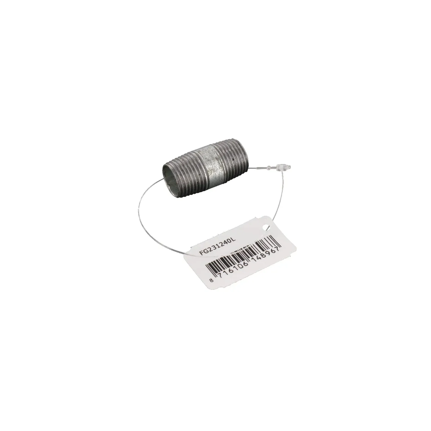 Caurules nipelis galv. 1/2x40mm FG231240L AGRALV