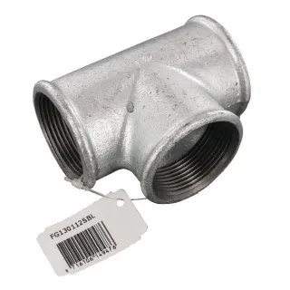 Tee zinc-plated 1 1/2  FG130112SBL AGRALV