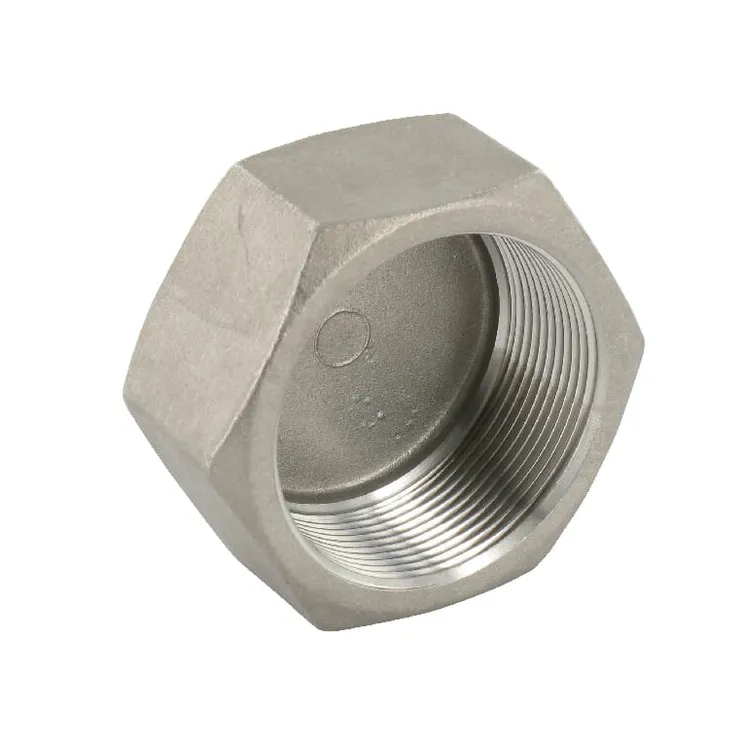 Hex. cap S.S. F 1 1/2  FG300112RVS AGRALV