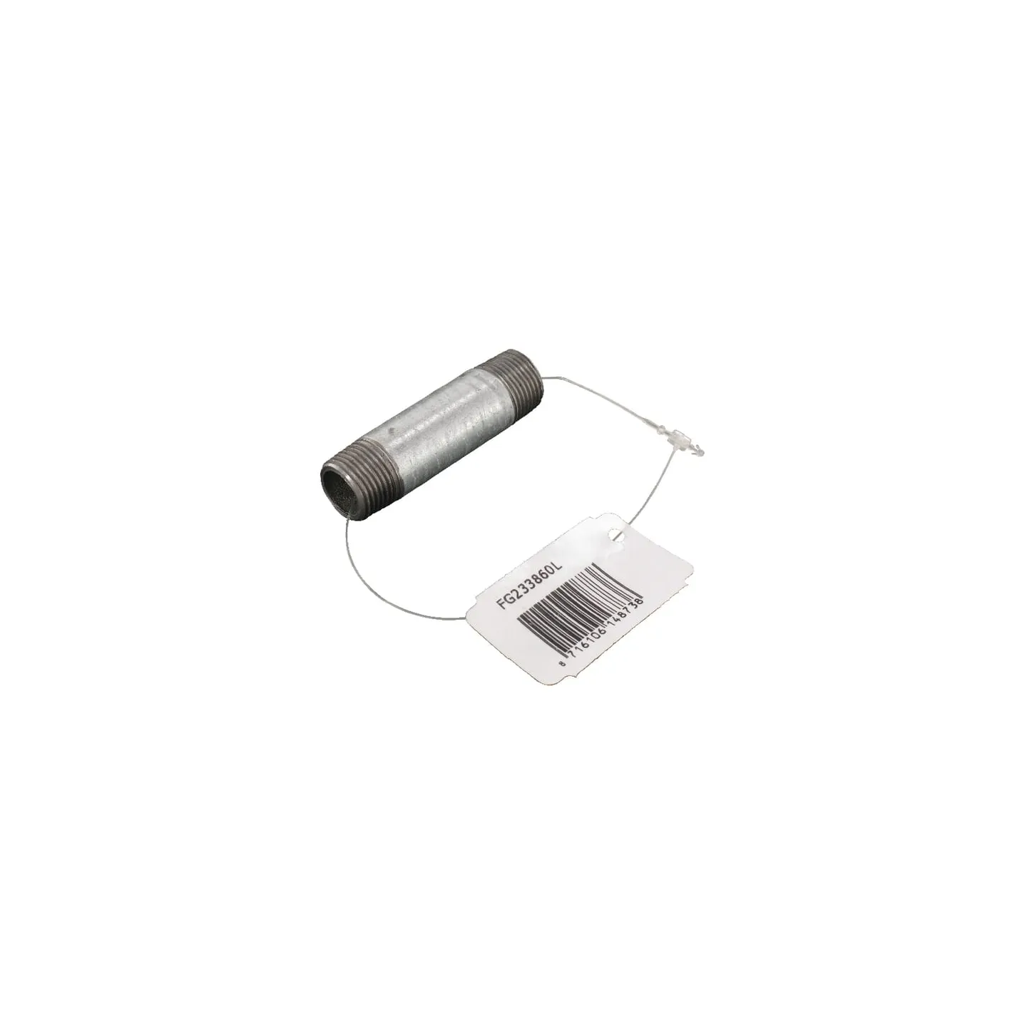 Caurules nipelis galv. 3/8x60mm FG233860L AGRALV