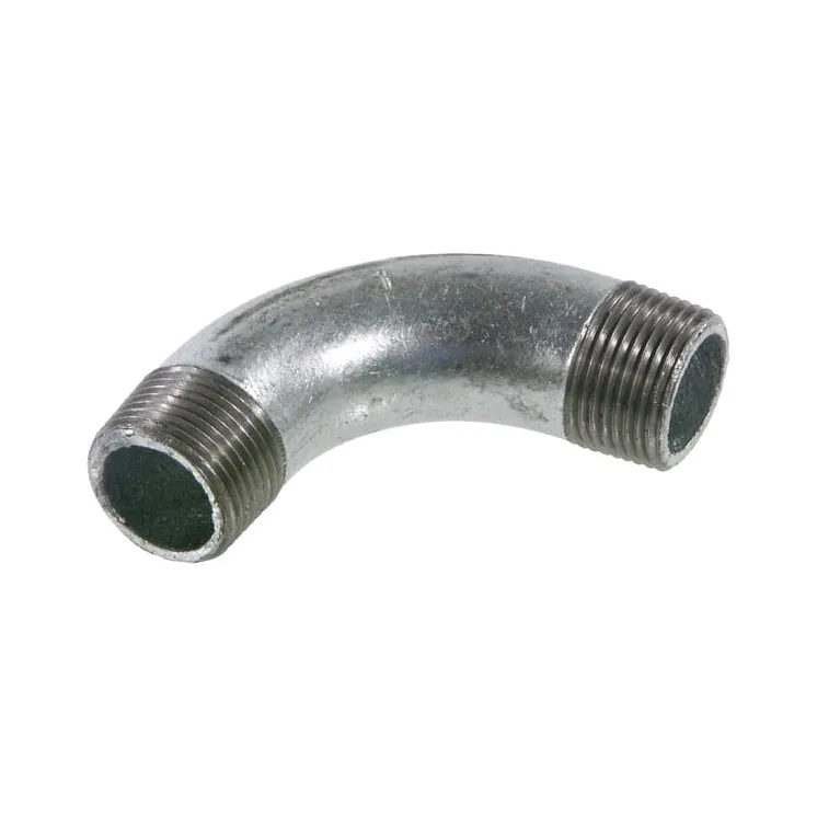 Elbow 90Â° male/male galv. 1 1/4  FG3114 AGRALV