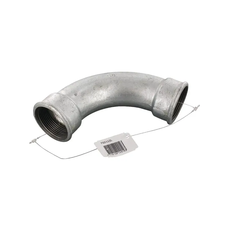 Bend 90Â° female zn. 1 1/2  FG2112L AGRALV