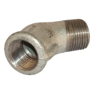 Elbow 45Â° galv. f/m 1 1/4  FG121114 AGRALV
