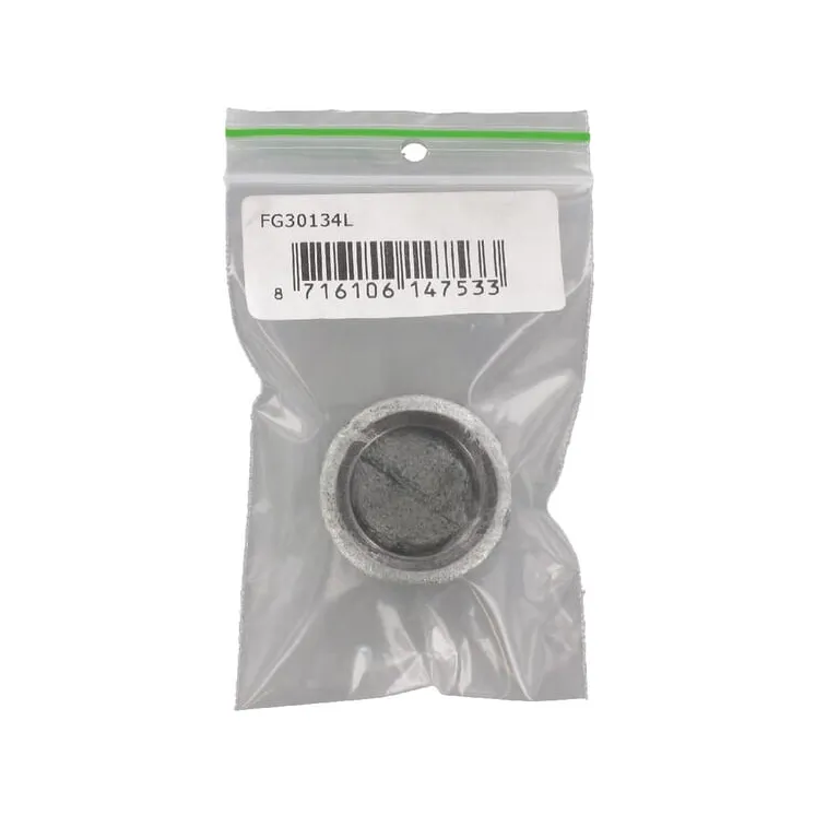 Cap round female zn. 3/4  FG30134L AGRALV