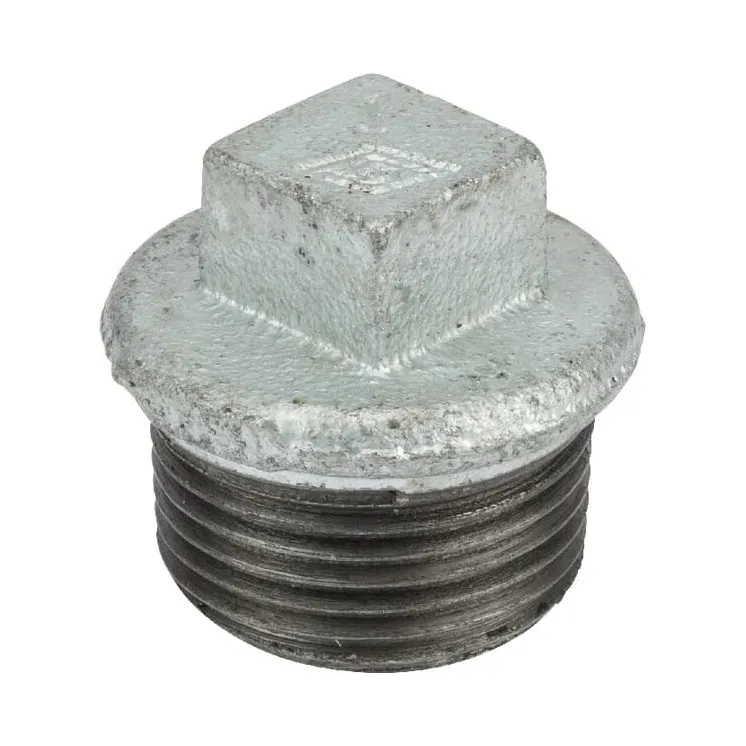 Plug galvanized male 1/4  FG29014 AGRALV