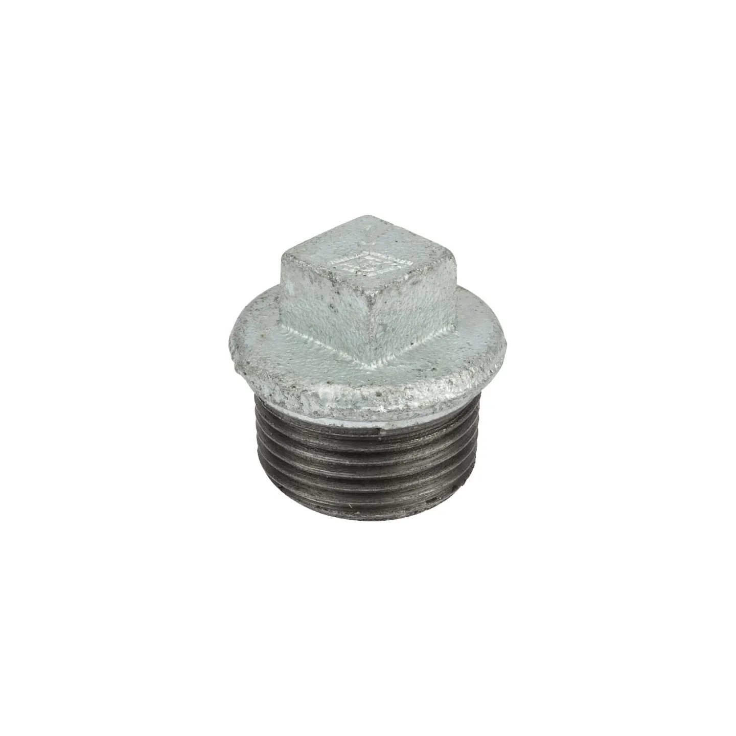 Plug galvanized male 1/4  FG29014 AGRALV