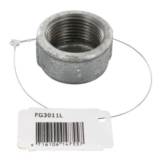 Cap round female zn. 1  FG3011L AGRALV
