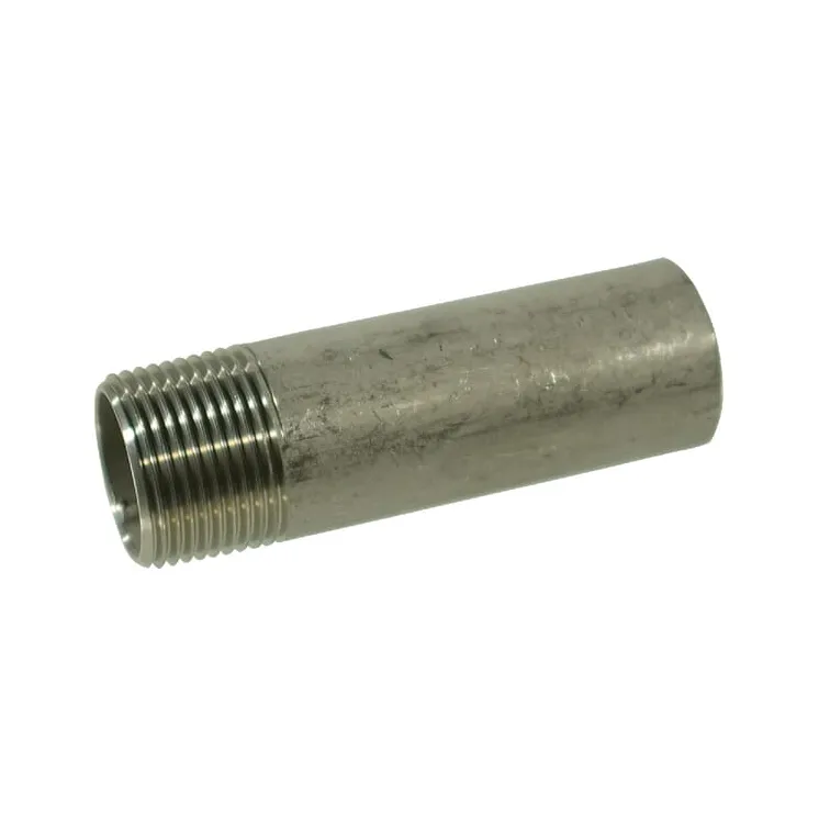 Joiner nipple S.S. 3/8x60mm  FG153860RVS AGRALV