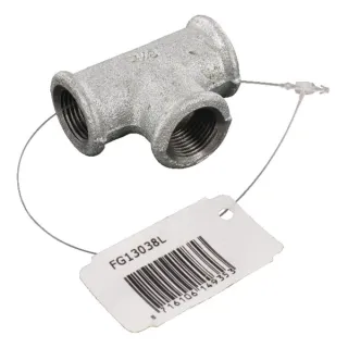 Tee zinc-plated 3/8  FG13038L AGRALV