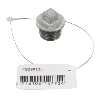 Plug zinc-plated outer 1/2  FG29012L AGRALV