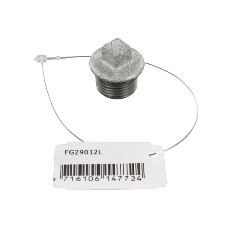 Plug zinc-plated outer 1/2  FG29012L AGRALV