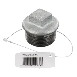 Plug zinc-plated outer 1 1/4  FG290114L AGRALV