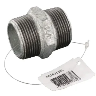 Double nipple male zn. 1 1/4  FG280114L AGRALV