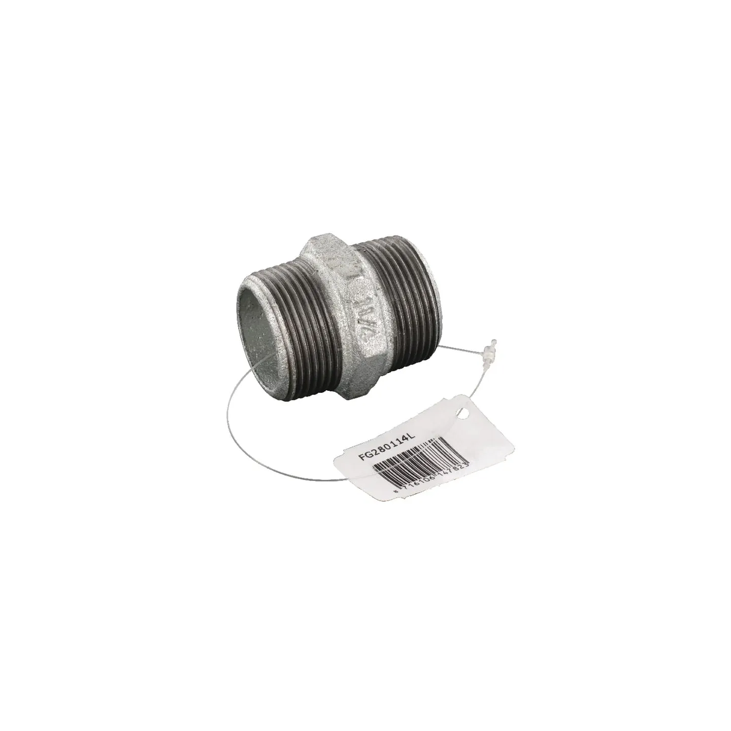 Double nipple male zn. 1 1/4  FG280114L AGRALV