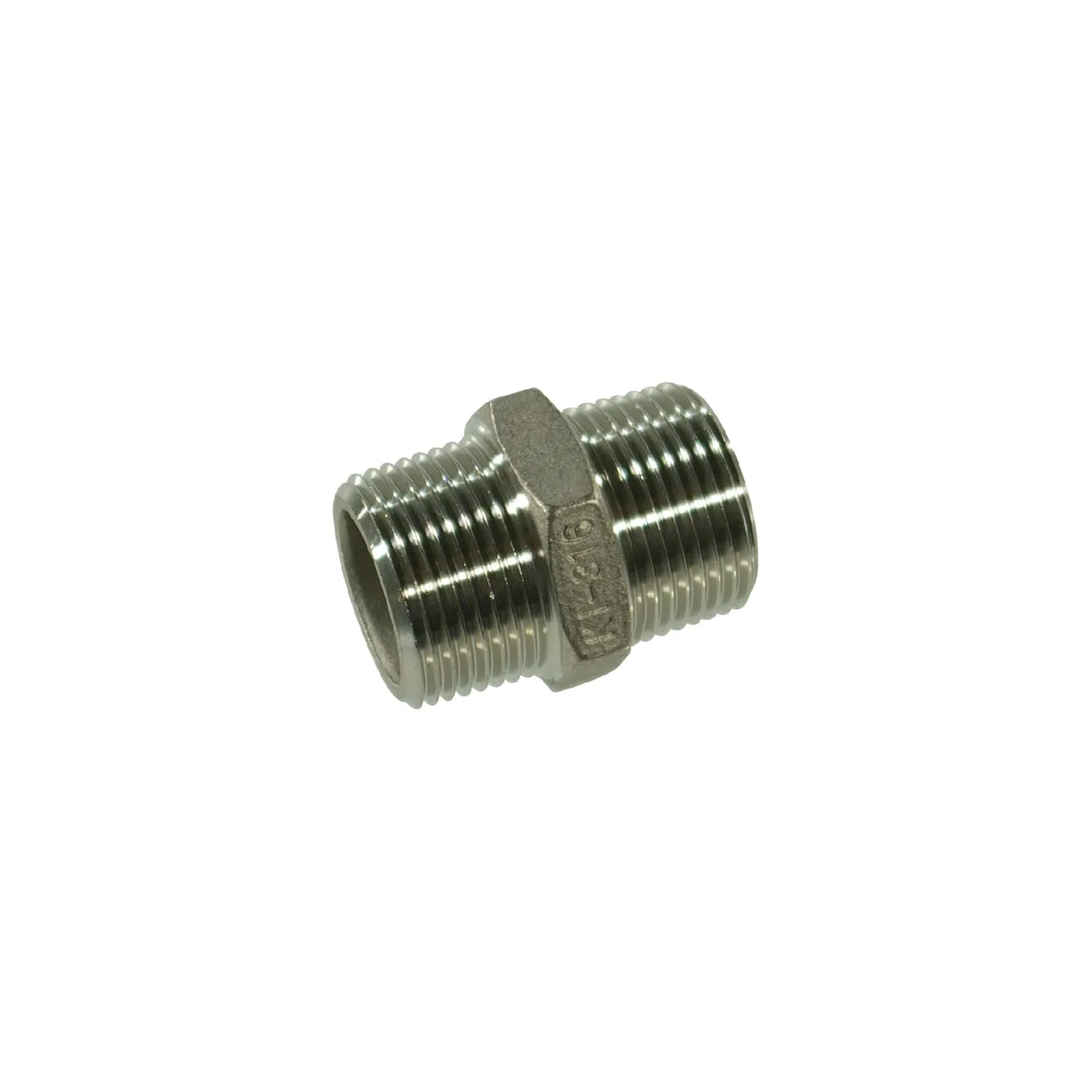 Nipelis S.S. 2xM 1 FG2801RVS AGRALV