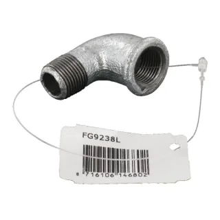 Elbow female/male zn. 3/8  FG9238L AGRALV