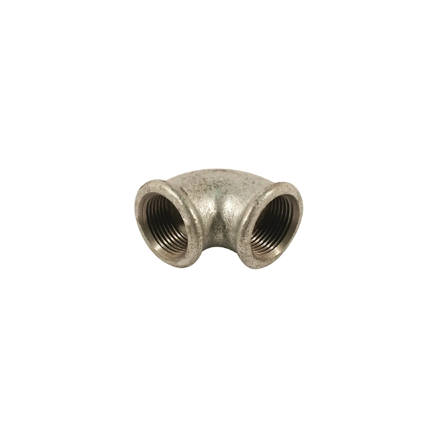 Elkonis 90° galv. f/f 1/4 FG9014 AGRALV