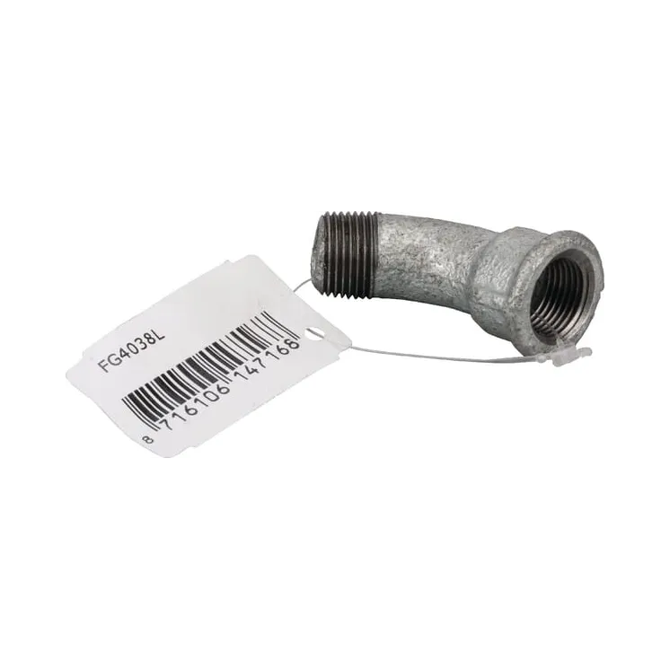 Bend 45Â° female/male zn. 3/8  FG4038L AGRALV