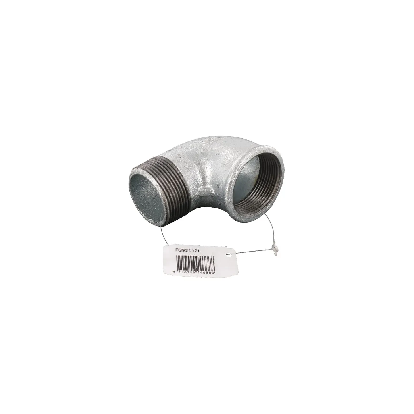 Elbow female/male zn. 1 1/2  FG92112L AGRALV