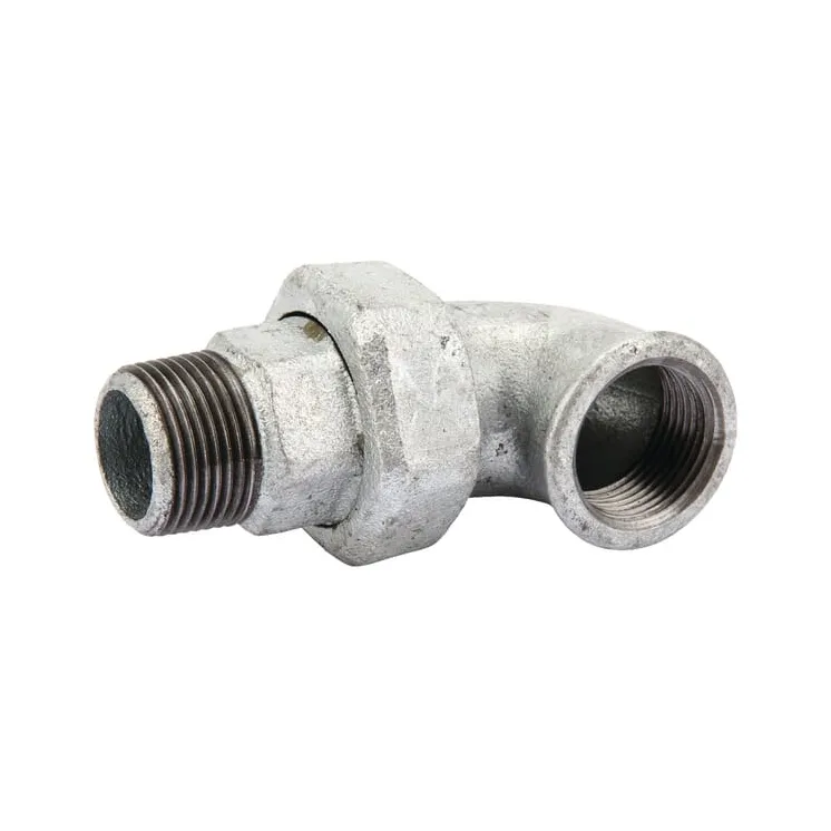 Coupling 90Â° galv. F/M 1  FG971 AGRALV