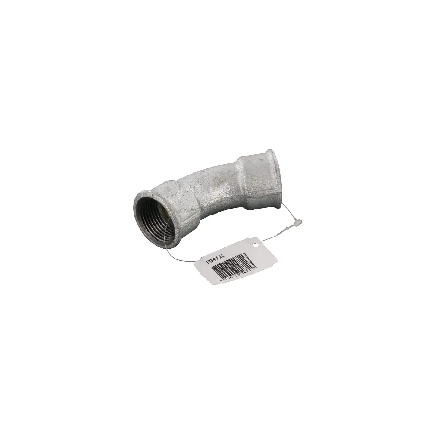 Elbow 45Â° galv. 2xF 1  FG411L AGRALV