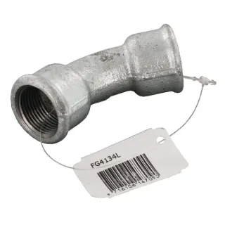 Elbow 45Â° galv. 2xF 3/4  FG4134L AGRALV