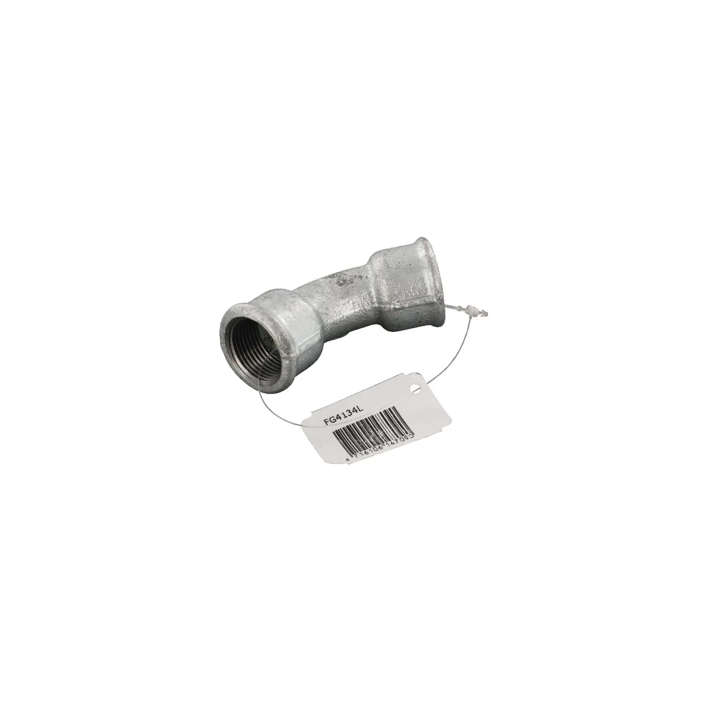 Elkonis 45° galv. 2xF 3/4 FG4134L AGRALV