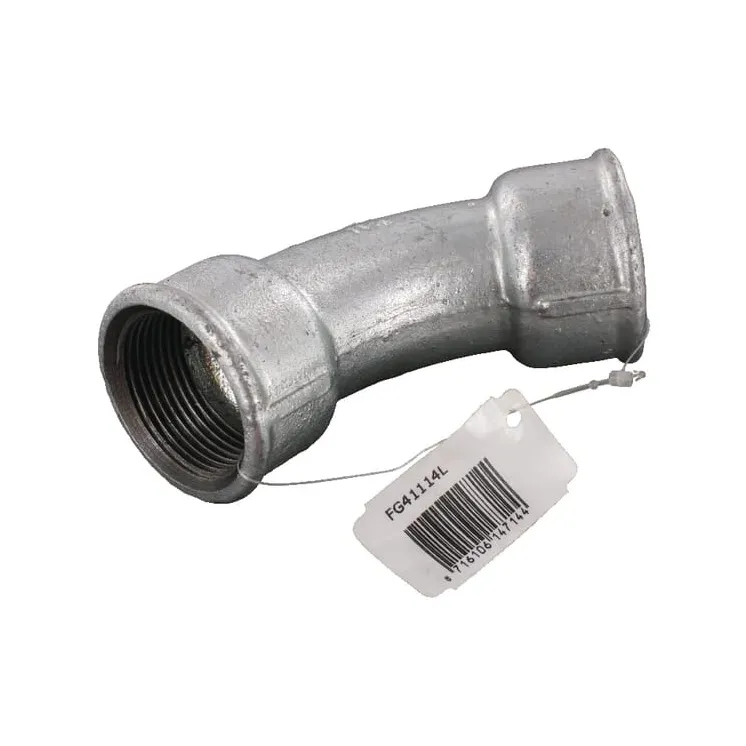 Elbow 45Â° galv. 2xF 1 1/4  FG41114L AGRALV