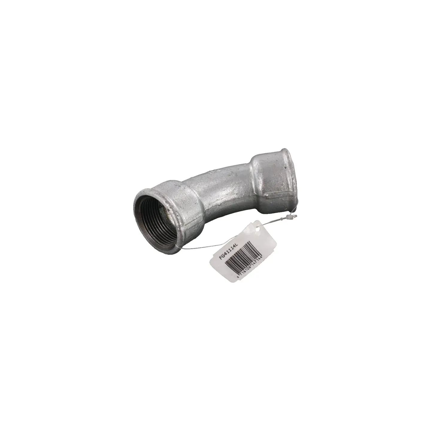 Elkonis 45° galv. 2xF 1 1/4 FG41114L AGRALV
