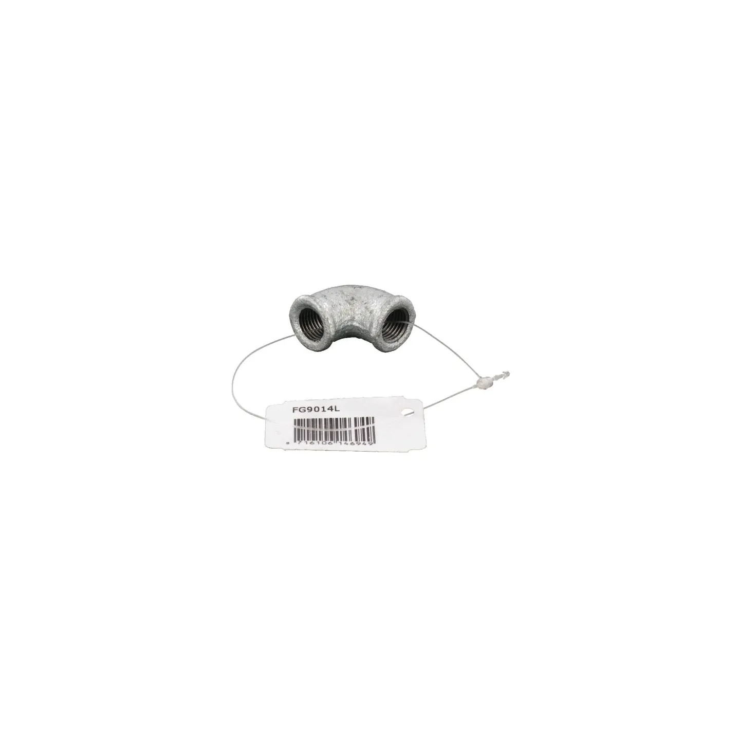 Elbow 90Â° female zn. 1/4  FG9014L AGRALV