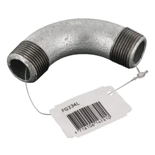 Bend 90Â° male zn. 3/4  FG334L AGRALV