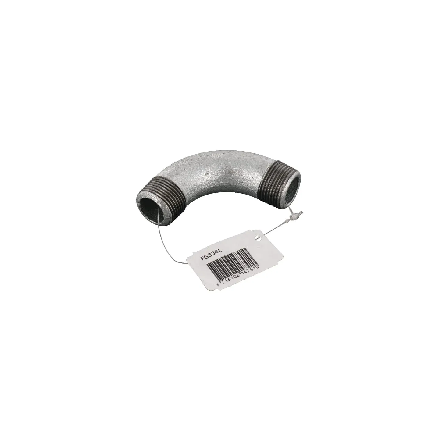 Bend 90Â° male zn. 3/4  FG334L AGRALV