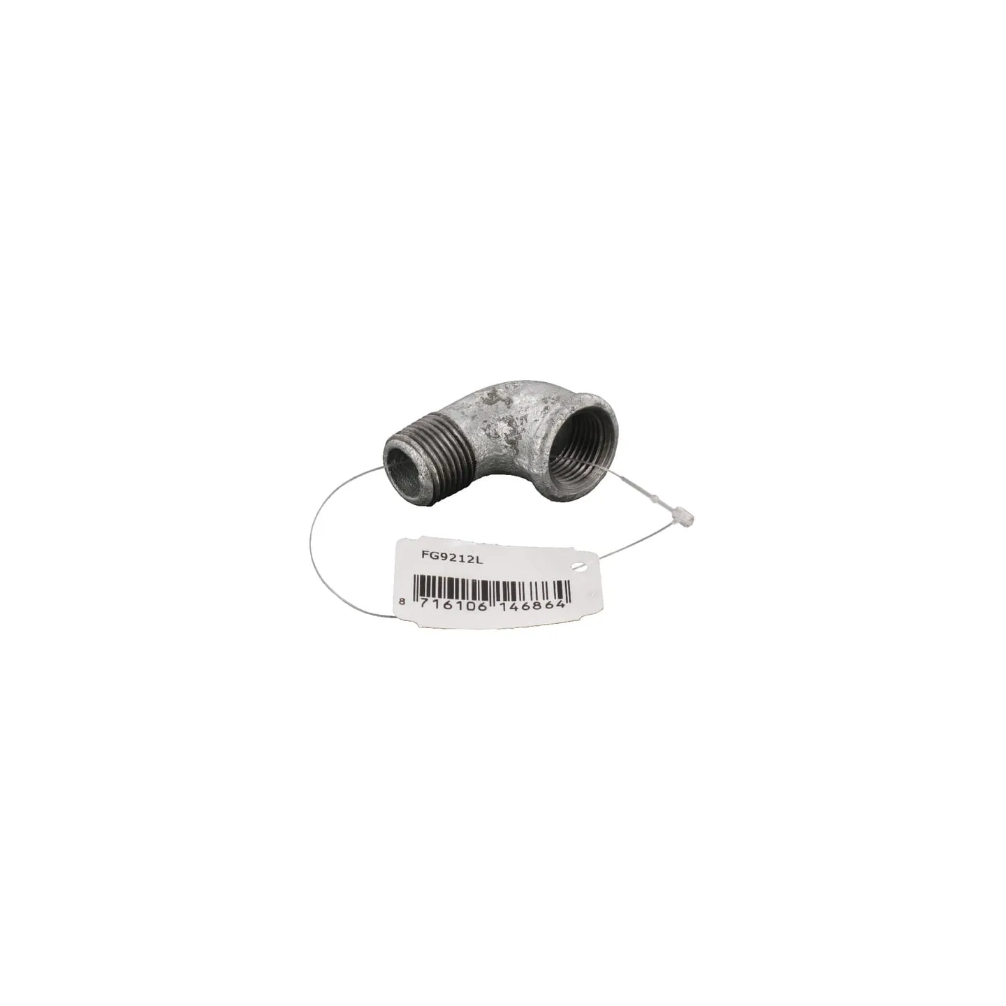 Elbow female/male zn. 1/2  FG9212L AGRALV
