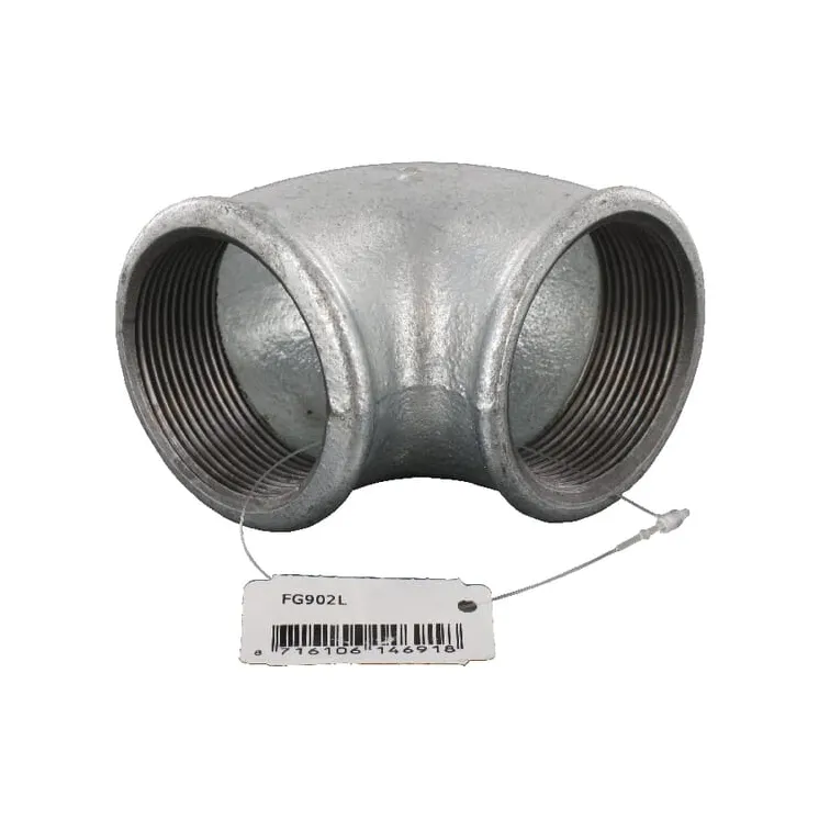 Elbow 90Â° female zn. 2  FG902L AGRALV