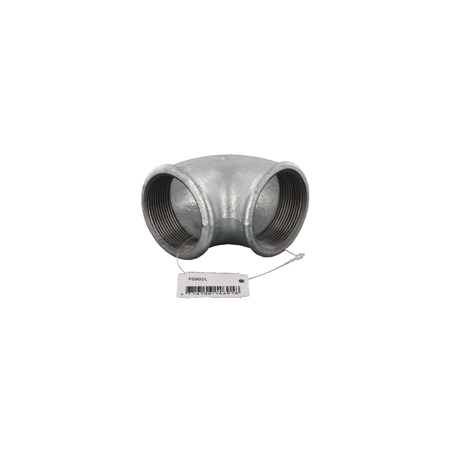 Elbow 90Â° female zn. 2  FG902L AGRALV