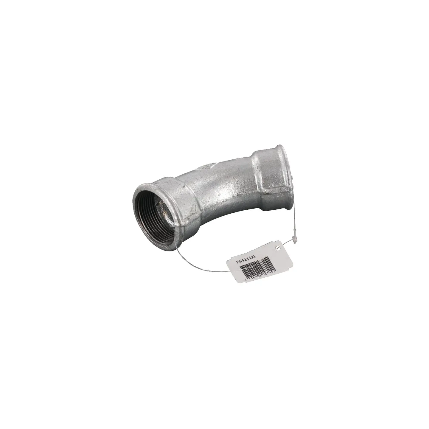 Elbow 45Â° galv. 2xF 1 1/2  FG41112L AGRALV