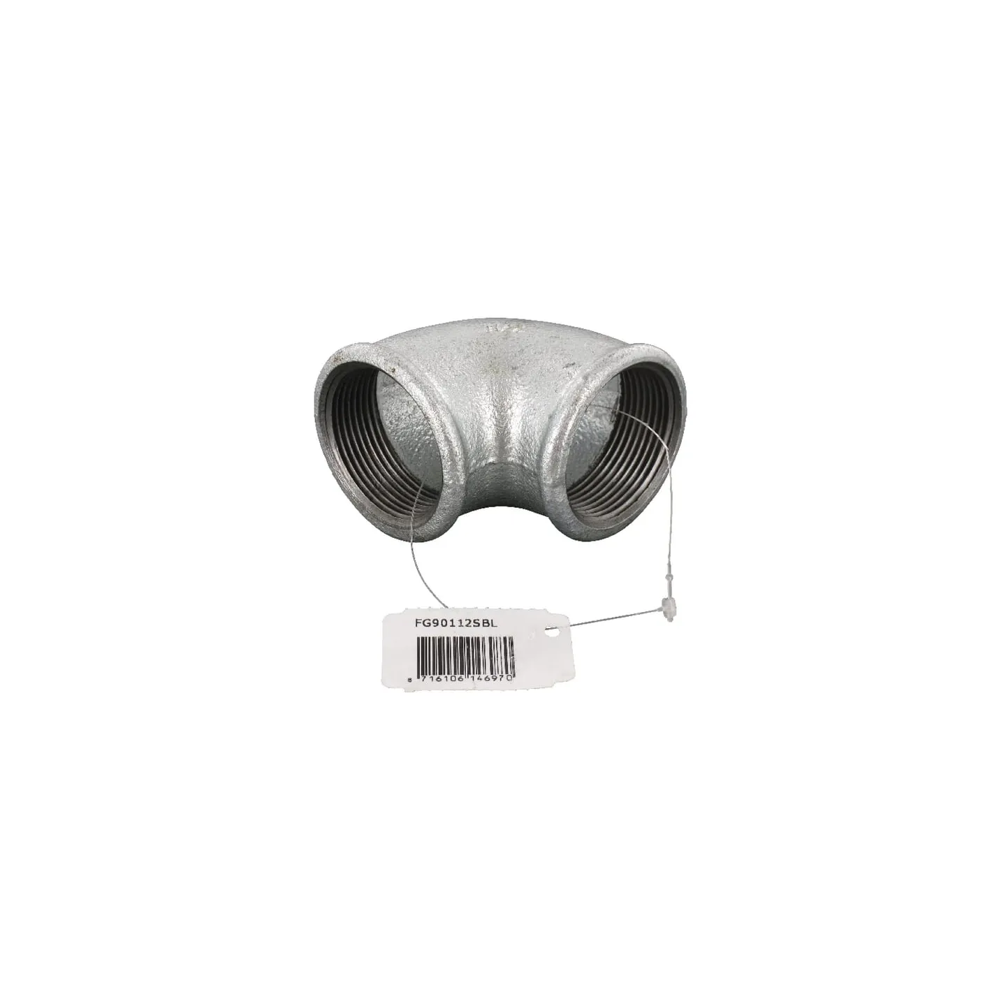 Elbow 90Â° female zn. 1 1/2  FG90112SBL AGRALV