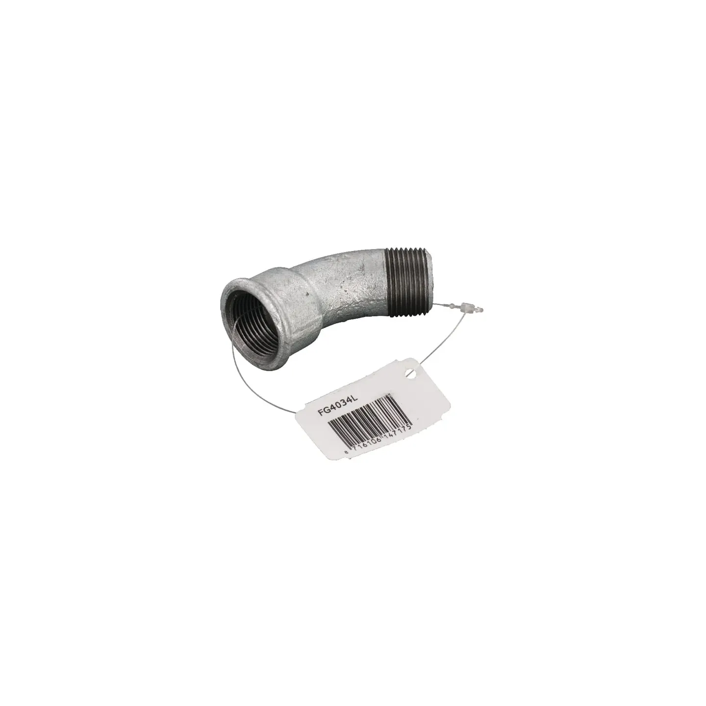 Bend 45Â° female/male zn. 3/4  FG4034L AGRALV