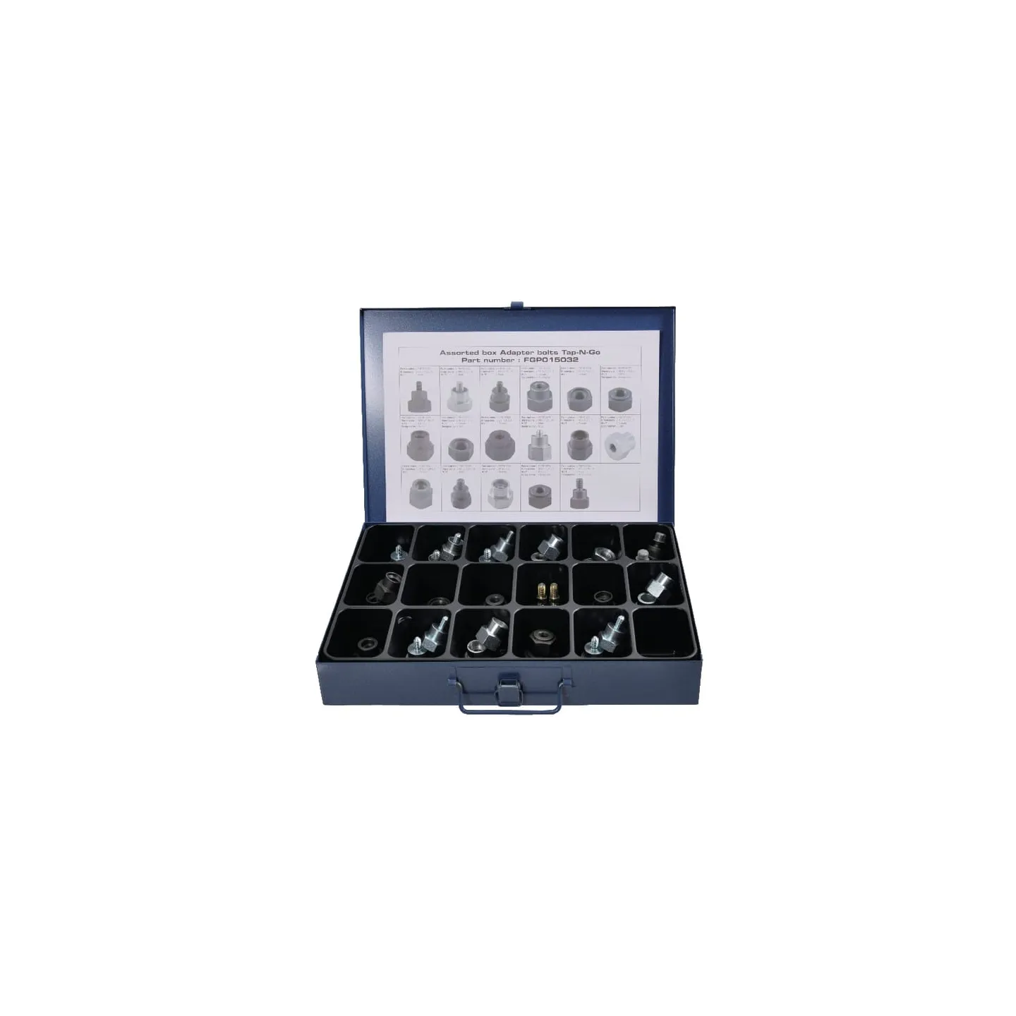 Assortment box LH nuts & bolts  FGP002010 AGRALV