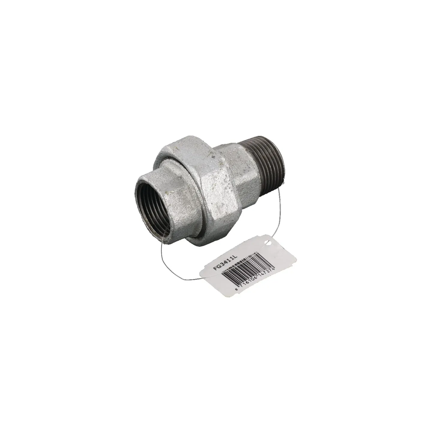 Coupling female/male zn. 1  FG3411L AGRALV