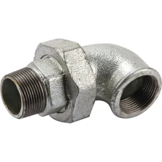 Coupling 90Â° galv. F/M 1 1/4  FG97114 AGRALV